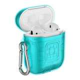 Max Plastic Earphone Case Protective Skin Cover Case For AirPod 2 Gen Mint Green
