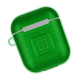 Max Plastic Earphone Case Protective Skin Cover Case For AirPod 2 Gen Green