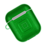 Max Plastic Earphone Case Protective Skin Cover Case For AirPod 2 Gen Green