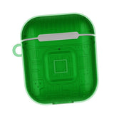 Max Plastic Earphone Case Protective Skin Cover Case For AirPod 2 Gen Green