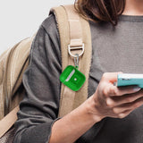 Max Plastic Earphone Case Protective Skin Cover Case For AirPod 2 Gen Green