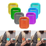 Max Headphones Case Dustproof Soft Silicone for Apple airpods 1st earphone Mint Green