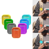 Max Headphones Case Dustproof Soft Silicone for Apple airpods 1st earphone Mint Green