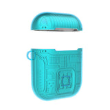 Max Headphones Case Dustproof Soft Silicone for Apple airpods 1st earphone Mint Green