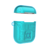 Max Headphones Case Dustproof Soft Silicone for Apple airpods 1st earphone Mint Green