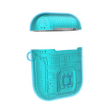 Max Headphones Case Dustproof Soft Silicone for Apple airpods 1st earphone Mint Green