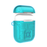 Max Headphones Case Dustproof Soft Silicone for Apple airpods 1st earphone Mint Green