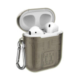 Max Headphones Case Dustproof Soft Silicone for Apple airpods 1st earphone Brown