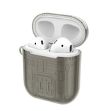 Max Headphones Case Dustproof Soft Silicone for Apple airpods 1st earphone Brown