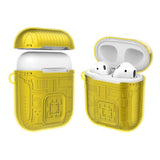 Max Headphones Case Dustproof Soft Silicone for Apple airpods 1st earphone Gold