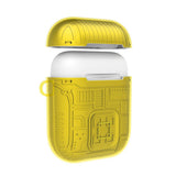 Max Headphones Case Dustproof Soft Silicone for Apple airpods 1st earphone Gold
