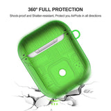 Max Plastic Earphone Case Protective Skin Cover Case For AirPod 1 Gen Green