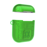 Max Plastic Earphone Case Protective Skin Cover Case For AirPod 1 Gen Green