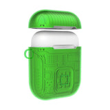 Max Plastic Earphone Case Protective Skin Cover Case For AirPod 1 Gen Green