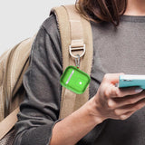 Max Plastic Earphone Case Protective Skin Cover Case For AirPod 1 Gen Green