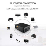 Maxbell Mini Portable LED Projector 720P Multimedia HomeTheater UK Black Standard