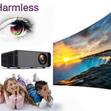 Maxbell Mini Portable LED Projector 720P Multimedia HomeTheater UK Black Android