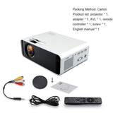 Maxbell Mini Portable LED Projector 720P Multimedia HomeTheater UK White Standard