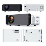 Maxbell Mini Portable LED Projector 720P Multimedia HomeTheater UK White Standard