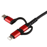 Maxbell Universal HDTV Cable 3 in 1 Display Adapter HDMI Cable For iOS For Android