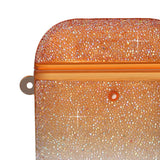 Max Star Drill TPU Earphone Case Protective Cover Case For AirPod 1 Gen Orange
