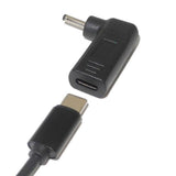 Max USB3.1 TYPE-C Female To DC3.0x1.1mm Male Plug Conventer +PD Notebook Adapter