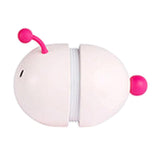 Max Cartoon Caterpillar Led Night Light Folding USB Bedside Lamp Magnetic Pink