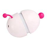 Max Cartoon Caterpillar Led Night Light Folding USB Bedside Lamp Magnetic Pink