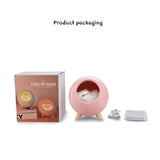 Max USB Rechargeable Creative Cat Pet House Ambient Light LED Night Light Pink
