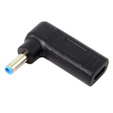 Max Type-c Female to 4.5*3.0mm Male 90 Degree Angle w/PD Chip DC Laptop Charger