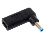 Max Type-c Female to 4.5*3.0mm Male 90 Degree Angle w/PD Chip DC Laptop Charger