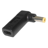 Max Type-c Female to 5.5*1.7mm Male 90 Degree Angle w/PD Chip DC Laptop Charger