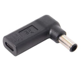 Max Type-c to 6.0*1.4mm Male Adapter Right Head w/PD Chip DC Interface Notebook