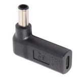 Max Type-c to 6.0*1.4mm Male Adapter Right Head w/PD Chip DC Interface Notebook