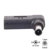 Max Type-c to 6.0*1.4mm Male Adapter Right Head w/PD Chip DC Interface Notebook