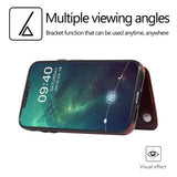 Max PU Leather Anti-fall Phone Back Cover Case For iPhone 11 6.1 inch White
