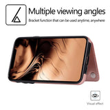 Max PU Leather Anti-fall Phone Back Cover Case For iPhone 11 6.5 inch Red