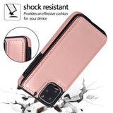Max PU Leather Anti-fall Phone Back Cover Case For iPhone 11 5.8 inch Red