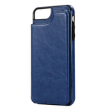 Max Simple Phone Back Cover For iPhone7/8 Series Blue iPhone8Plus iPhone7Plus