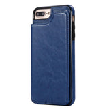 Max Simple Phone Back Cover For iPhone7/8 Series Blue iPhone8Plus iPhone7Plus