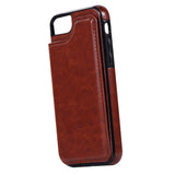 Max Simple Phone Back Cover For iPhone7/8 Series Brown iPhone8 iPhone7