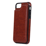 Max Simple Phone Back Cover For iPhone7/8 Series Brown iPhone8 iPhone7