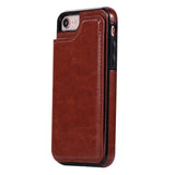 Max Simple Phone Back Cover For iPhone7/8 Series Brown iPhone8 iPhone7