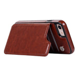 Max Simple Phone Back Cover For iPhone7/8 Series Brown iPhone8 iPhone7