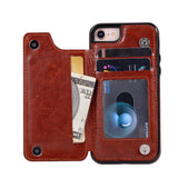 Max Simple Phone Back Cover For iPhone7/8 Series Brown iPhone8 iPhone7