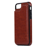 Max Simple Phone Back Cover For iPhone7/8 Series Brown iPhone8 iPhone7