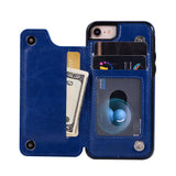 Max Simple Phone Back Cover For iPhone7/8 Series Blue iPhone8 iPhone7