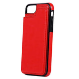 Max Simple Phone Back Cover For iPhone7/8 Series Red iPhone8 iPhone7