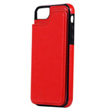 Max Simple Phone Back Cover For iPhone7/8 Series Red iPhone8 iPhone7