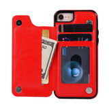 Max Simple Phone Back Cover For iPhone7/8 Series Red iPhone8 iPhone7
